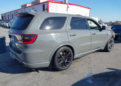 2021 Dodge Durango Srt Hellcat Awd из США, поврежденный, VIN 1C4SDJH98MC716137